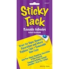 Elmer's Tac 'N Stik Reusable Adhesive, Blue Sticky Tack for Holding  Posters, Fridge Artwork and More