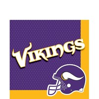 Minnesota Vikings Lunch Napkins, 36-pk Front_Flat