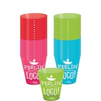 Feelin' Loco Shot Glasses, 40-pk Composite_or_Mixed