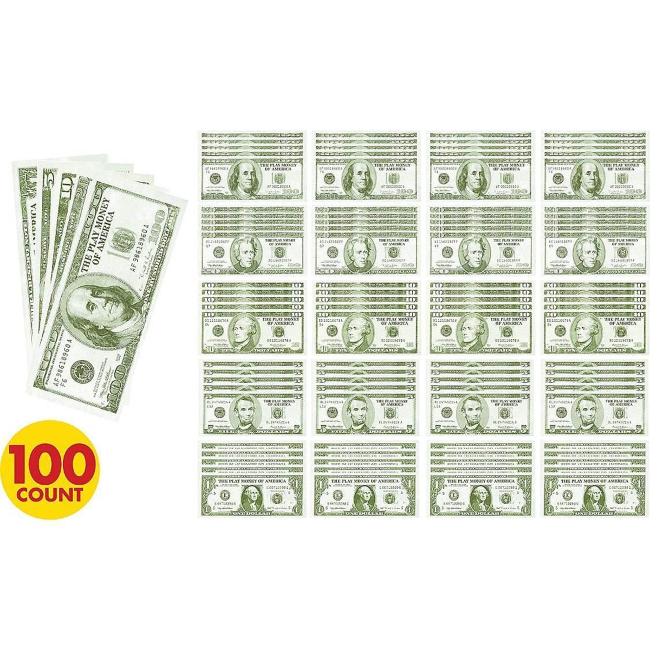Casino Money, 100-pk Composite_or_Mixed