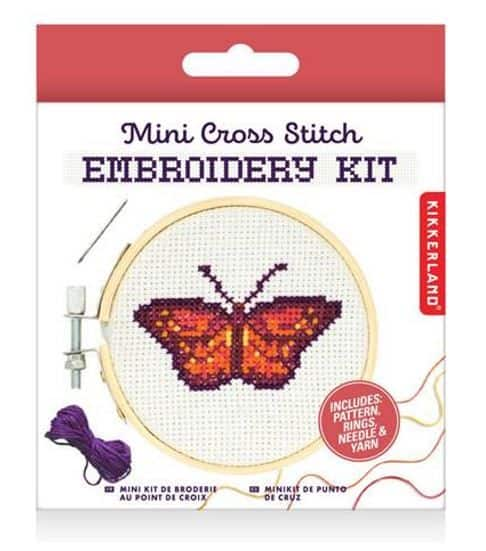 Embroidery Kit Butterfly, Ages 10+ 