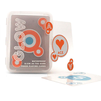 Cartes à jouer luminescentes