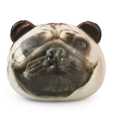 Dog Stress Ball, Brown/Black, for Birthday/Party Favour Front_Flat