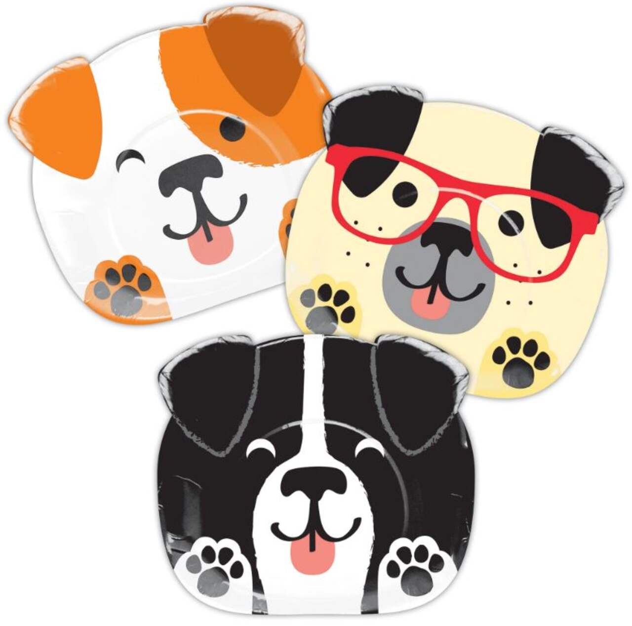 Dog Party Shaped Paper Plates Party City