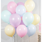 Bouquet de ballons en aluminium Fisher-Price Hello Baby pour fête  prénatale/nouveau-né, gonflage à l'hélium compris, paq. 5