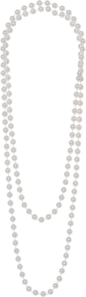Faux Pearl Necklace Costume Accessory - Walmart.com