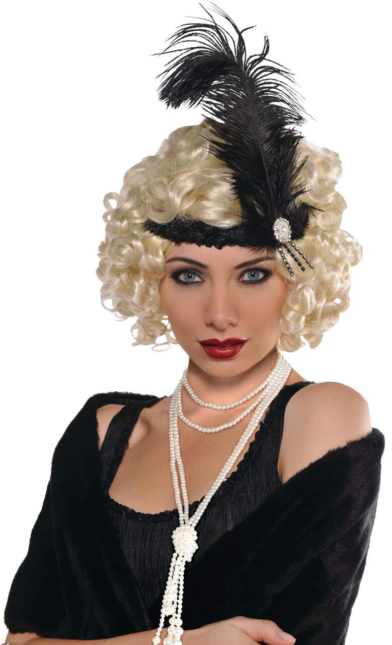 Bandeau Plume Année 20 Gatsby, Accessoires De Costumes Des Années
