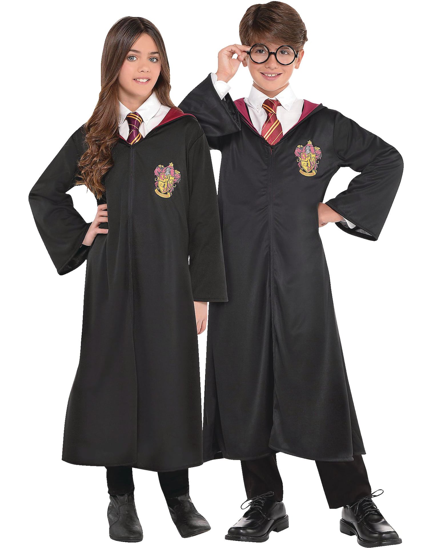 Kids' Harry Potter Gryffindor Robe, Red/Black, Assorted Sizes, Wearable ...