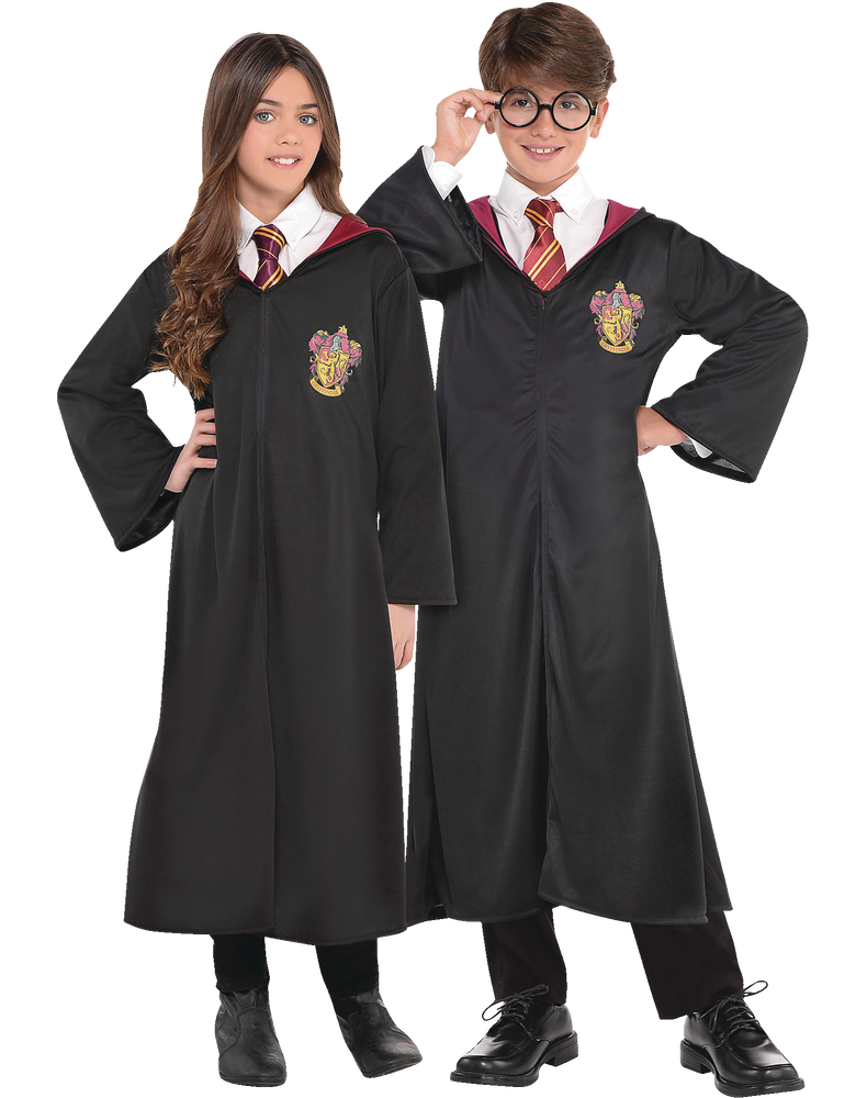Kids' Harry Potter Gryffindor Robe, Black One Size | Canadian Tire