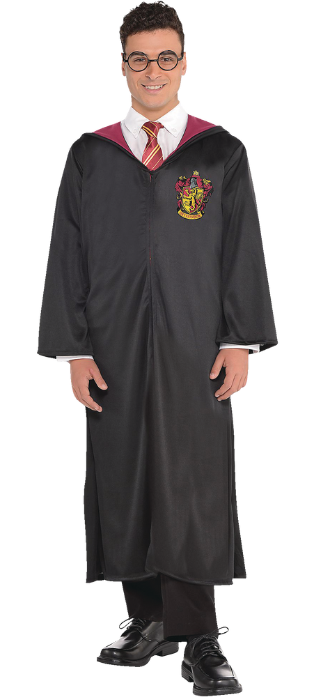 Harry Potter Hooded Gryffindor Robe with a Gryffindor House Crest