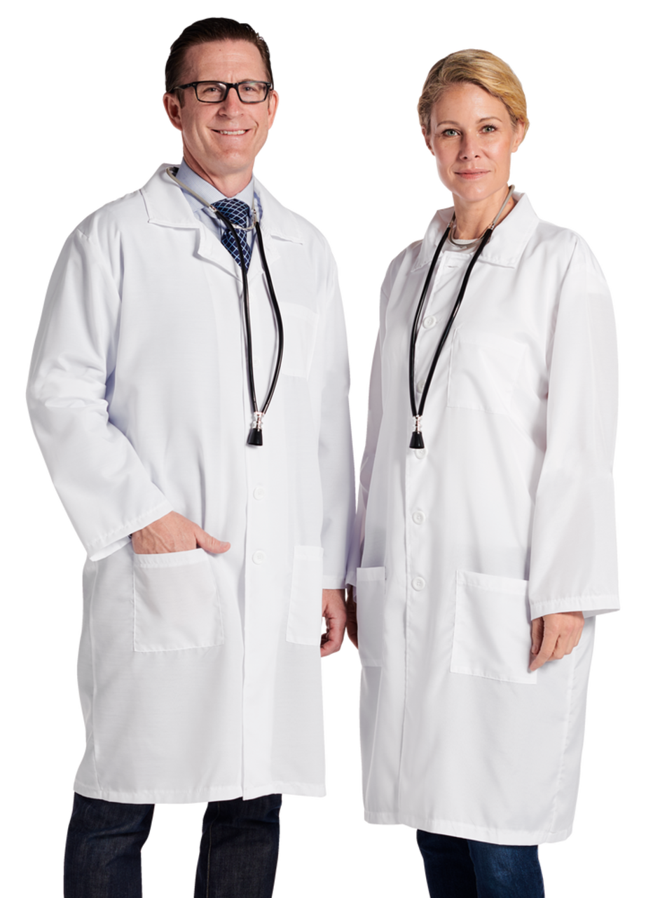 Doctor Lab Coat White One Size Wearable Costume Accessory for