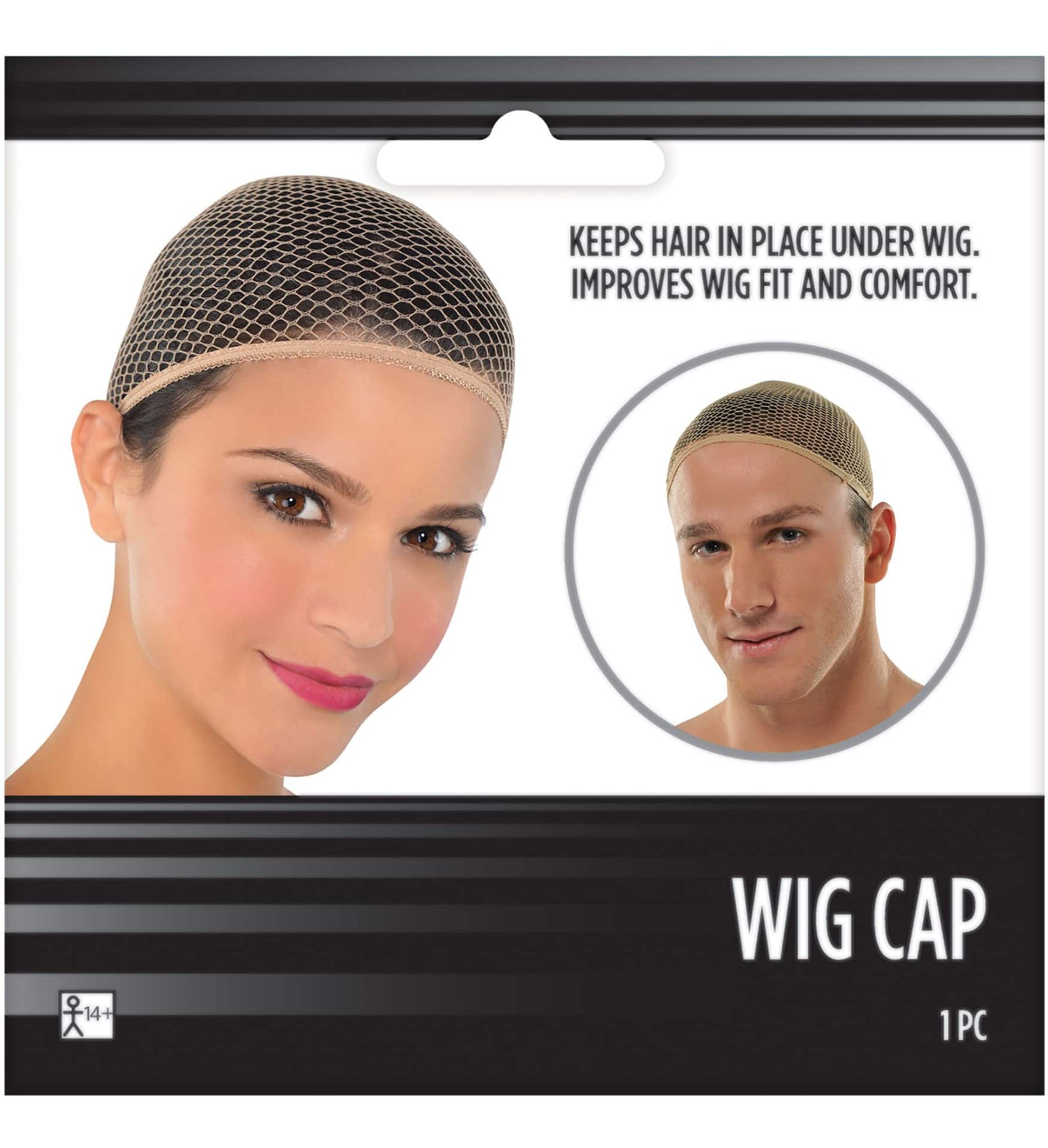 Black Hair Net Wig Cap For Weaving - Size Breathable Inflatable
