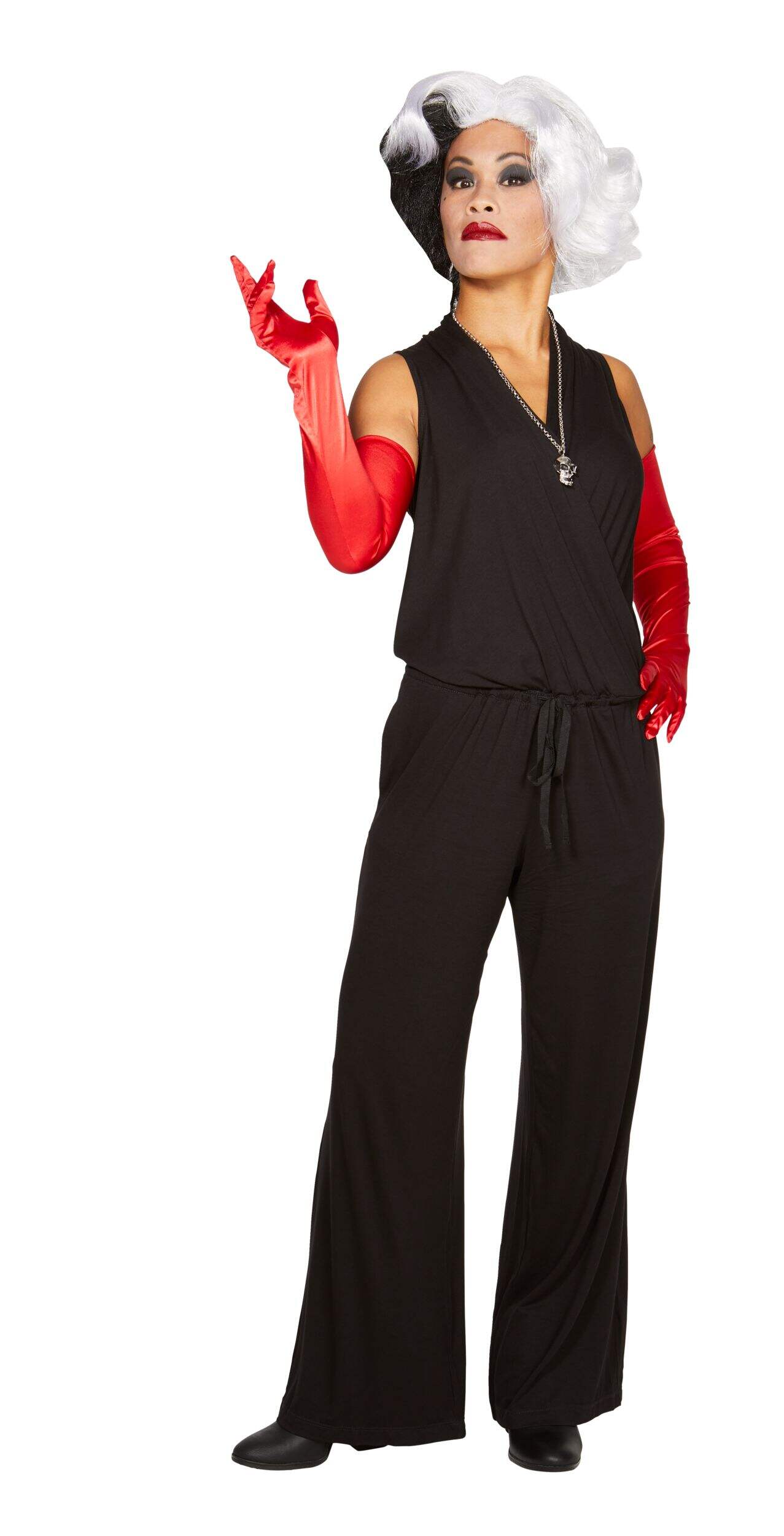 Trousse de maquillage tout-en-un avec sang, paillettes et crayons, multicolore, taille unique, paq. 18, accessoires de costume pour l'Halloween Front_Angled_Right