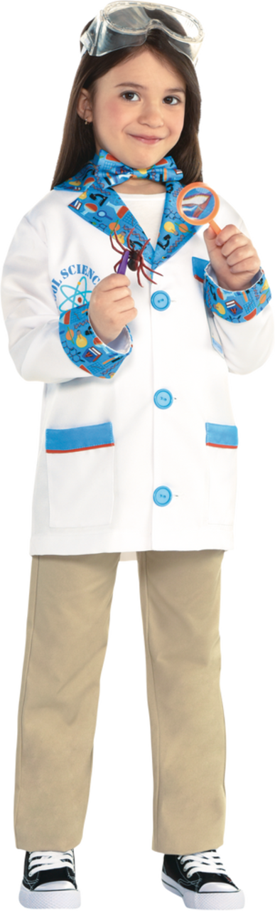 Scientist lab coat costume child store