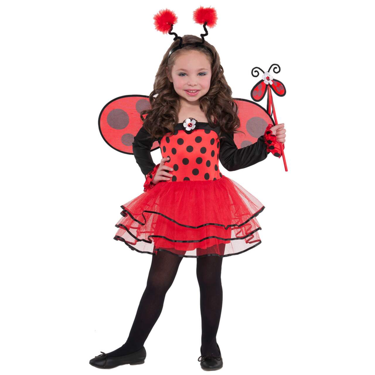 Girls Ladybug Red Polka Dot Tutu Skirt Polka Dot Costume