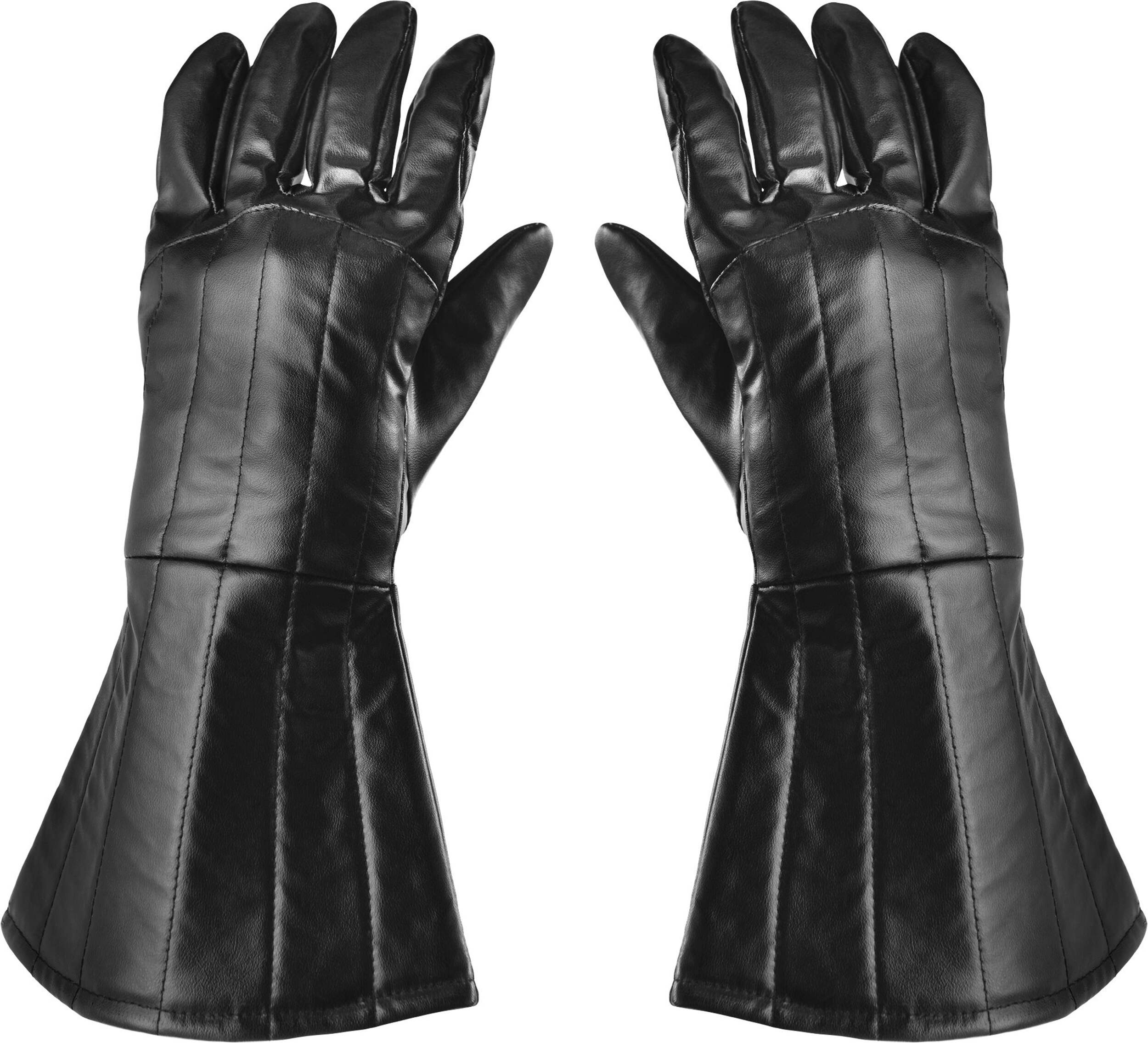 Star Wars Darth Vader Halloween Costume Accessories Gloves, Teen, Adult, Black, One Size Overhead_Flat