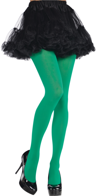 Green Party Tights, Adult | Party City