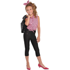 Adult Grease Pink Ladies Jacket, Pink/Black, One Size, Wearable Costume  Accessory for Halloween