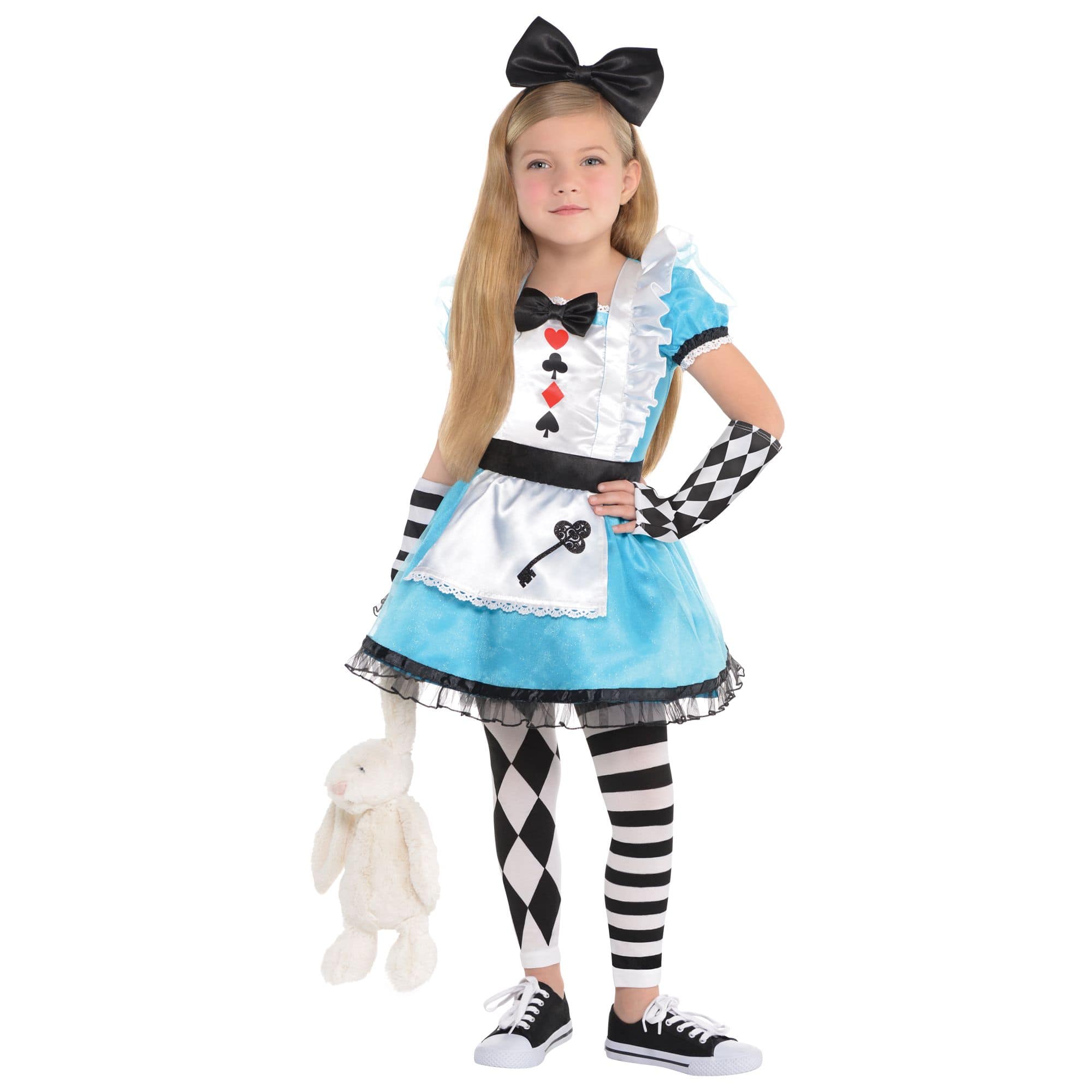 Toddler Disney Alice in Wonderland Alice Blue Dress with Arm Warmers ...