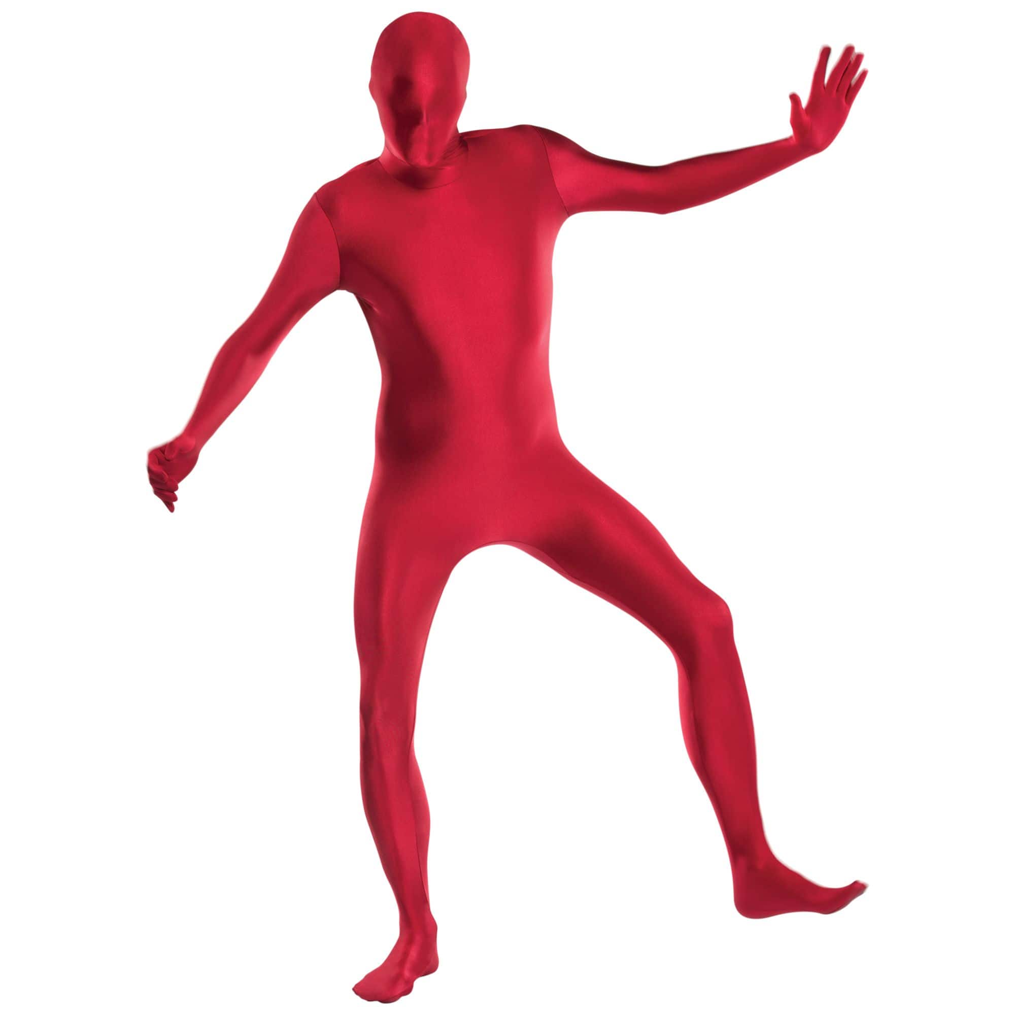Men's Red Morphsuit Halloween Costume, Large