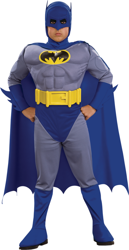 Toddler Batman Muscle Costume, 2-4T | Party City