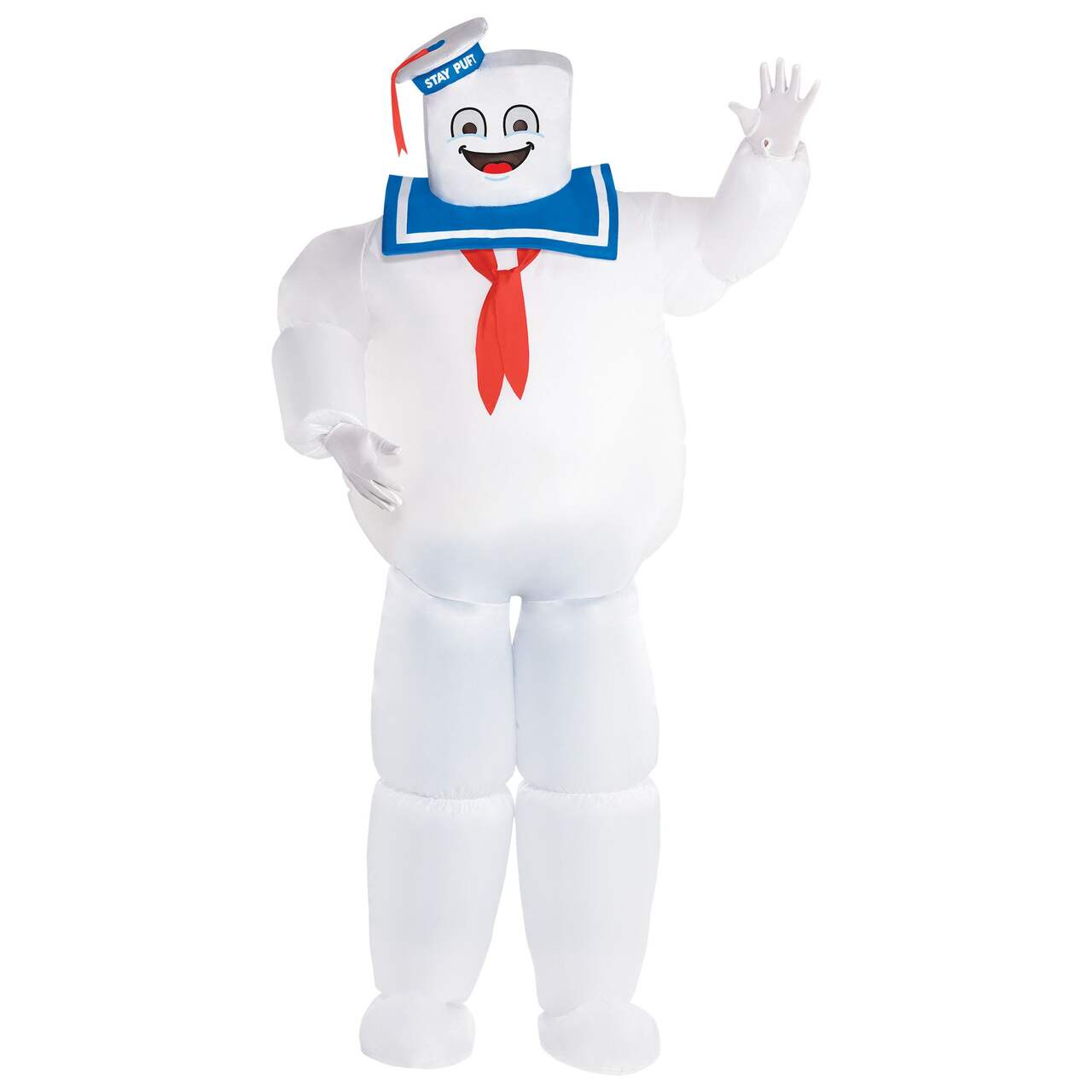 Adult Ghostbusters Stay Puff Inflatable Costume, Plus Size