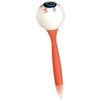 Cadeaux-surprises stylo globe oculaire, orange, 5 po, pour l'Halloween Front_Flat