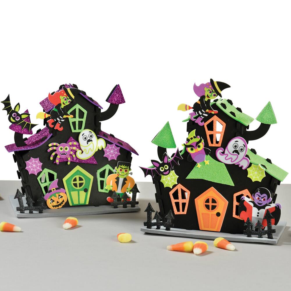 Halloween 3D Foam Sticker Craft Kit | Party City