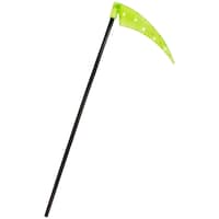 Grim Reaper Glowing Light-Up Scythe Weapon, Black/Green, 52-in, Wearable Costume Prop for Halloween Front_Flat