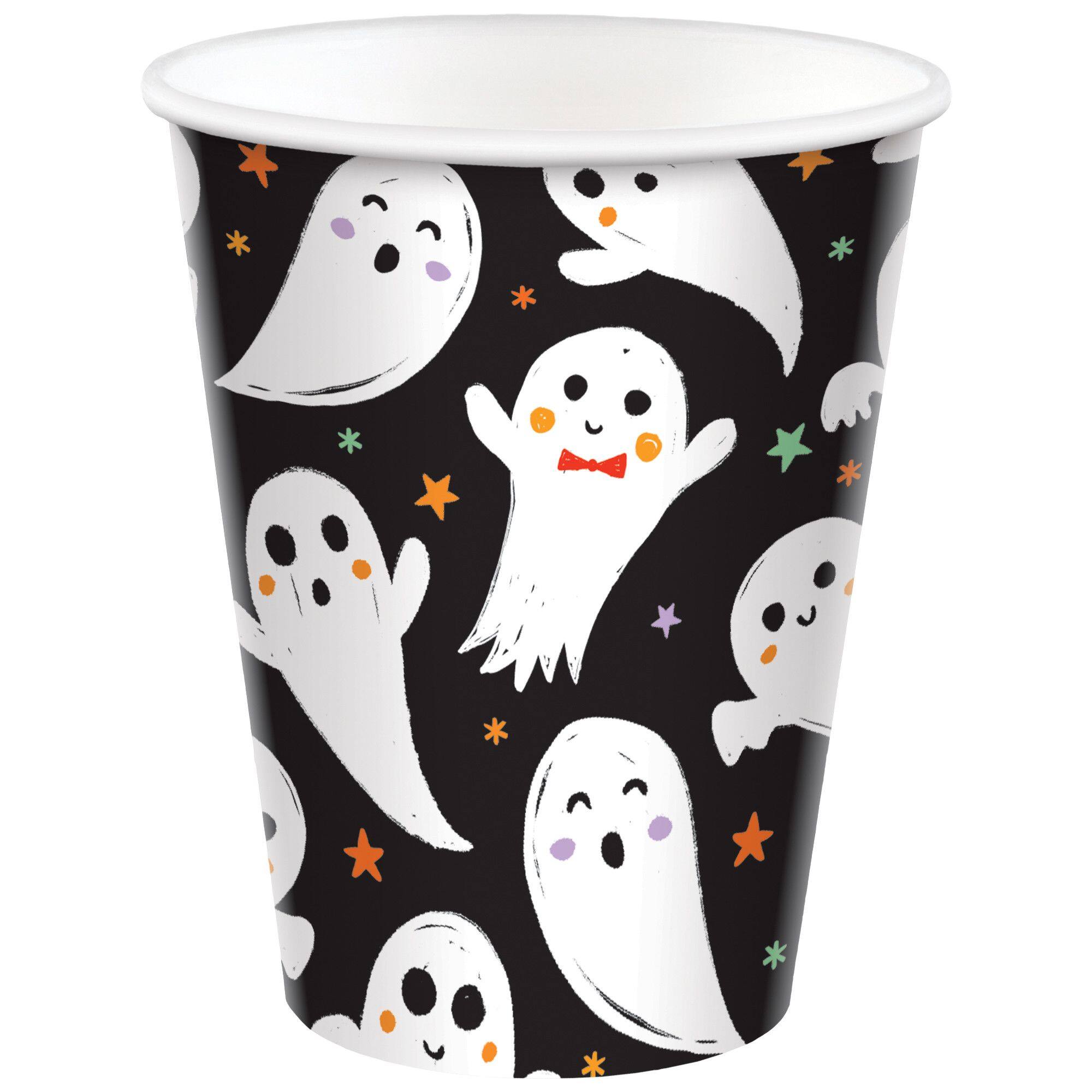 Ghost Face Styrofoam Cups