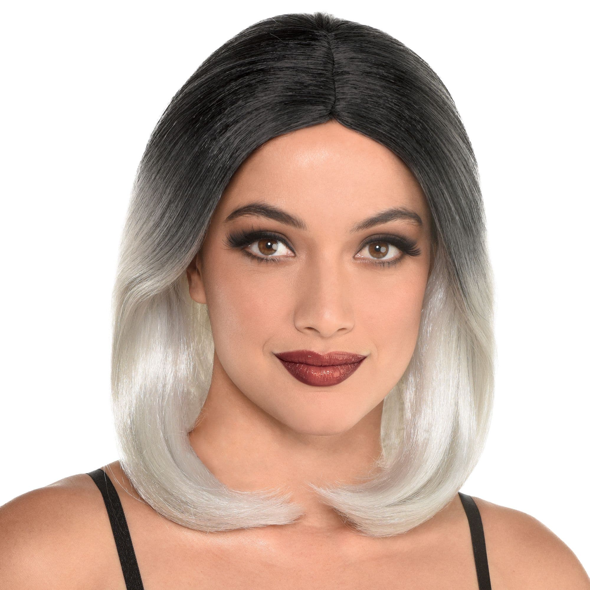 Silver Ombre Short Wig Party City