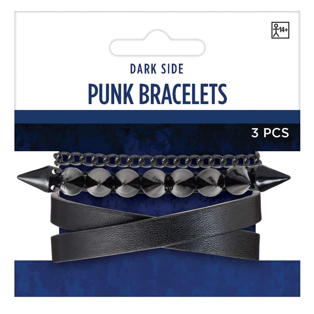 5pcs Mens Punk Leather Wrap Braided Wristband Cuff Punk Bracelets Bangle  Gifts  eBay