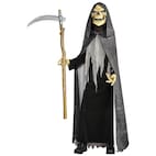 Kids' Grim Reaper Black Dress with Cape & Leggings Halloween Costume,  Assorted Sizes