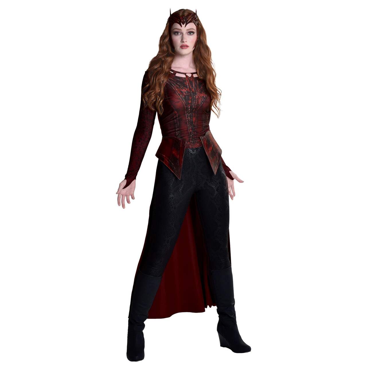 Women's Disney Marvel Doctor Strange Scarlet Witch Black/Red Dress