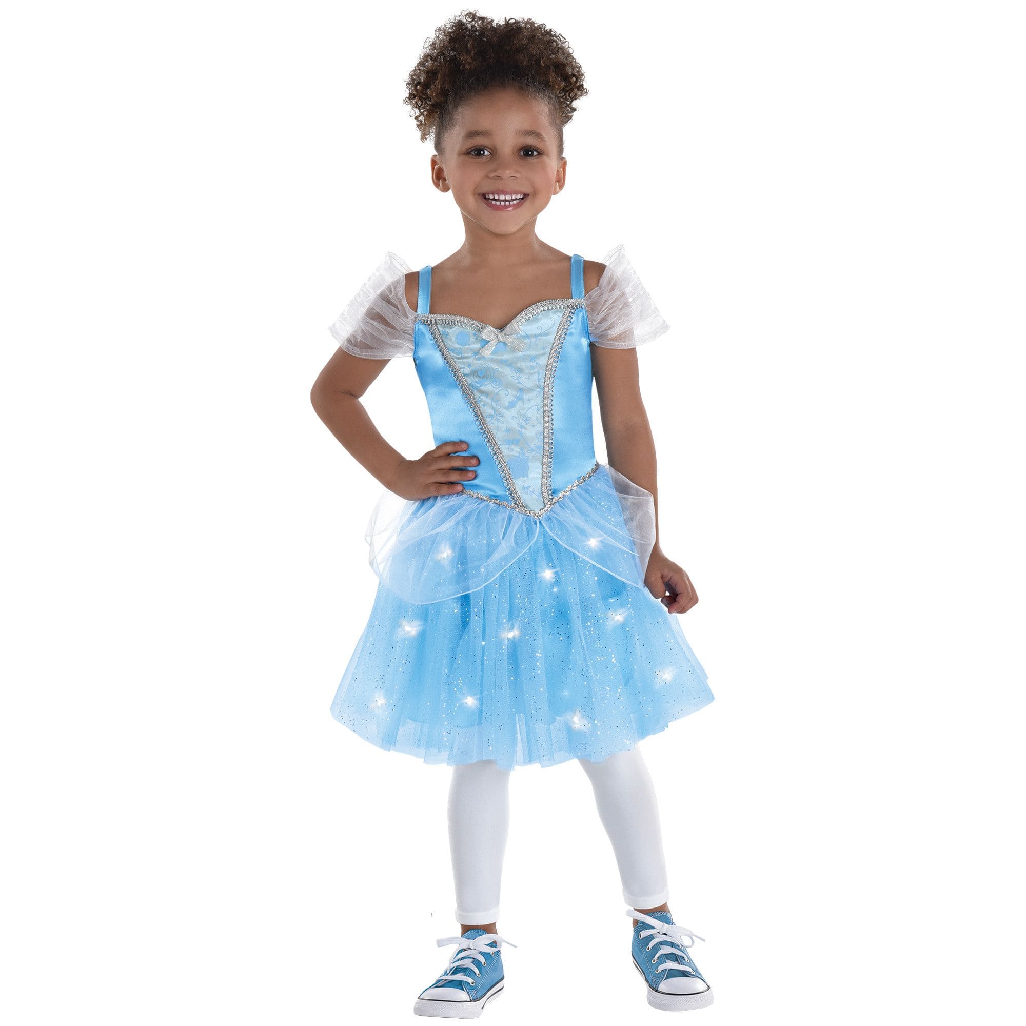 Costume de Disney Cendrillon, toute petite et enfant, robe de princesse  lumineuse bleue, choix de tailles