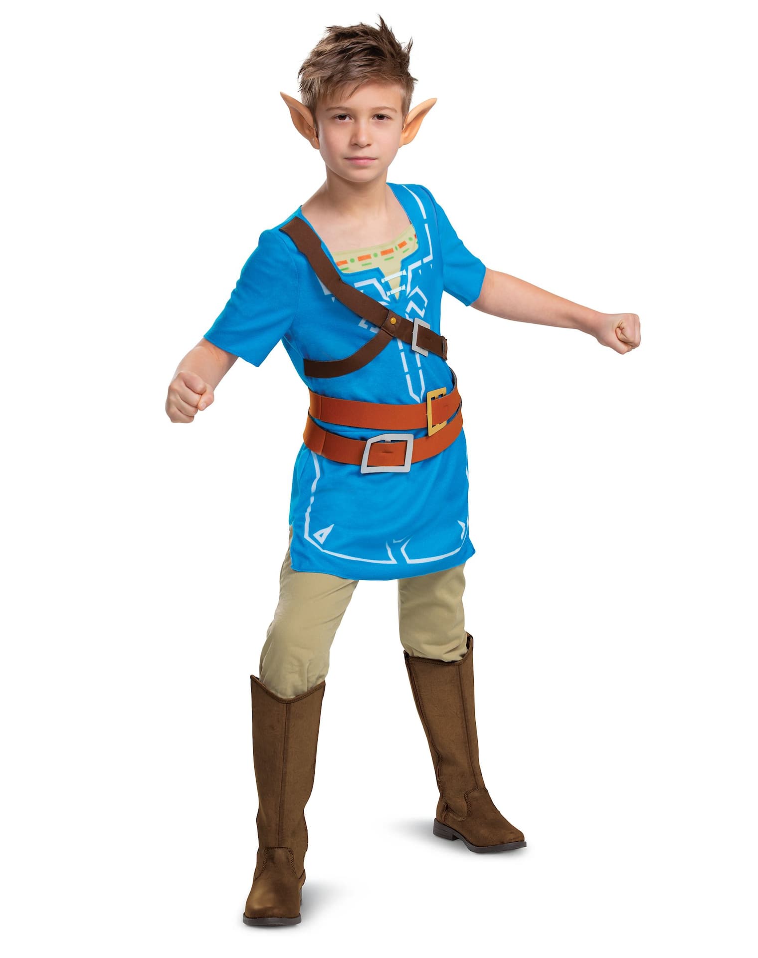 Kids' Nintendo The Legend of Zelda Link Blue Tunic with Ears Halloween ...