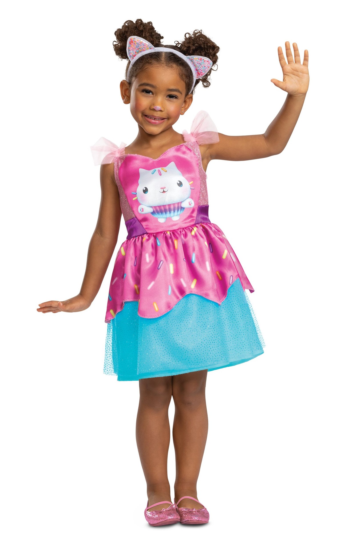 costume-gabby-et-la-maison-magique-cakey-cat-tout-petits-robe-rose