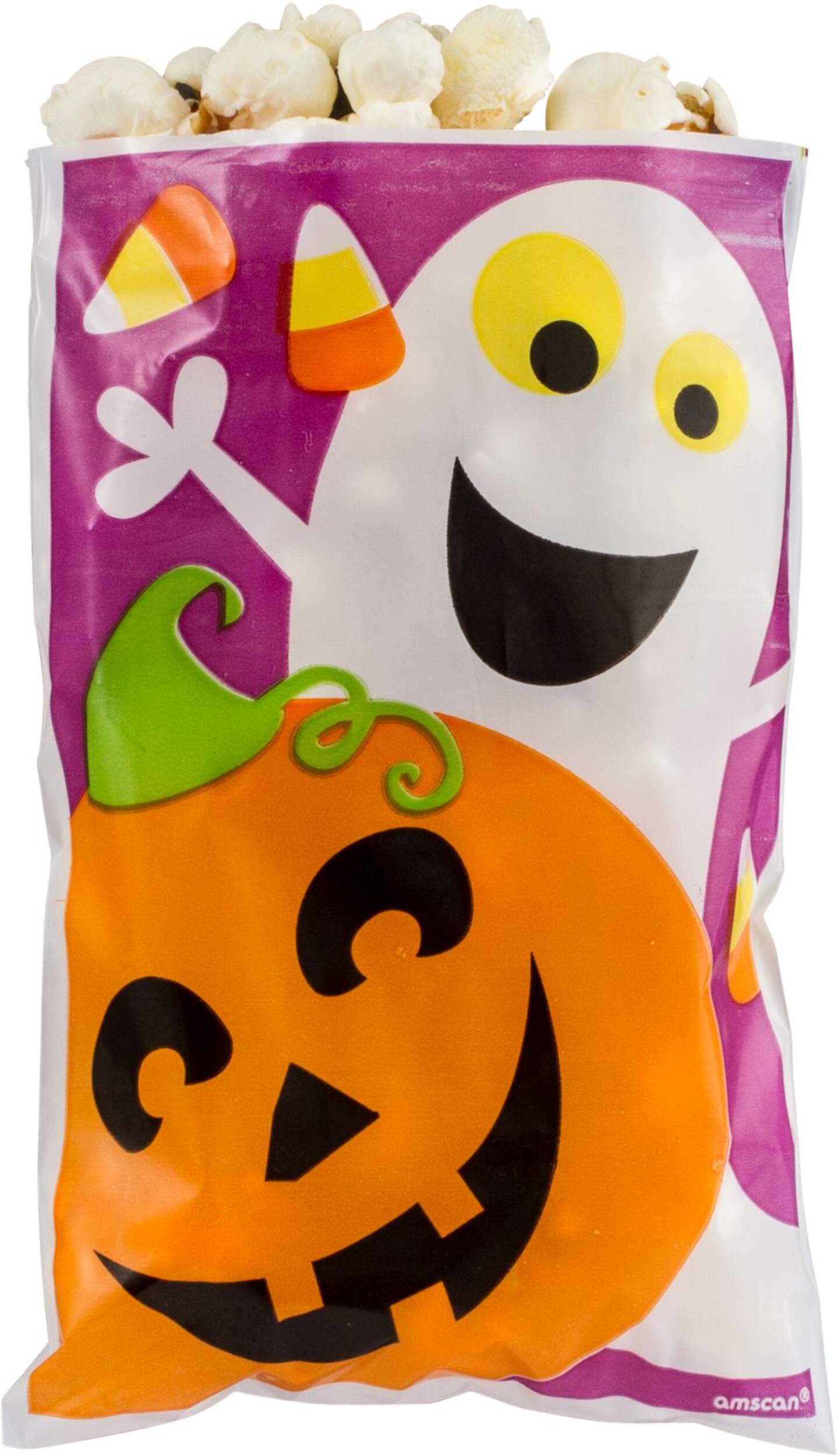 Jack-O'-Lantern/Ghost/Owl Treat Bags, Multi-Coloured, 6-in, 80-pk, for ...