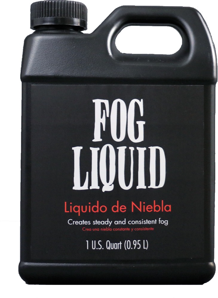 Fog Liquid Quart, Steady & Consistent fog, Water based for Spooky