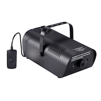 Machine à fumée en métal 1 000 W For Living avec contrôleur, noir, 15 po, décoration intérieure/extérieure pour l'Halloween