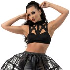 Adult Holographic Fringe Skirt with Belt, Blue/Silver, One Size, Wearable  Costume Accessory for Halloween