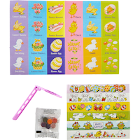 Easter Bunny Egg Colouring Kit - Easter Egg Colouring Kit