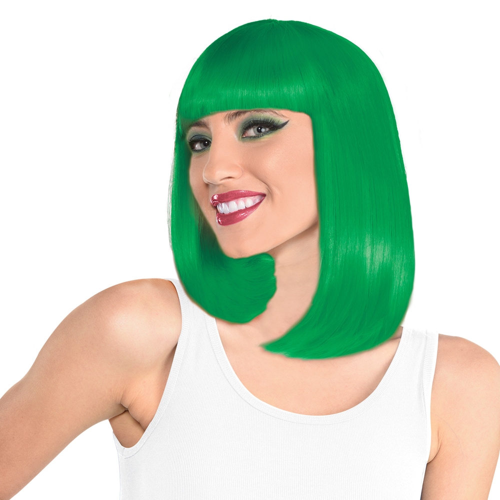 Long Bob Wig, Green Party City