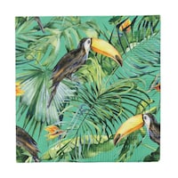 Serviettes à cocktail Sophistiplate Summer Palm Spring, 20 pièces Front_Flat