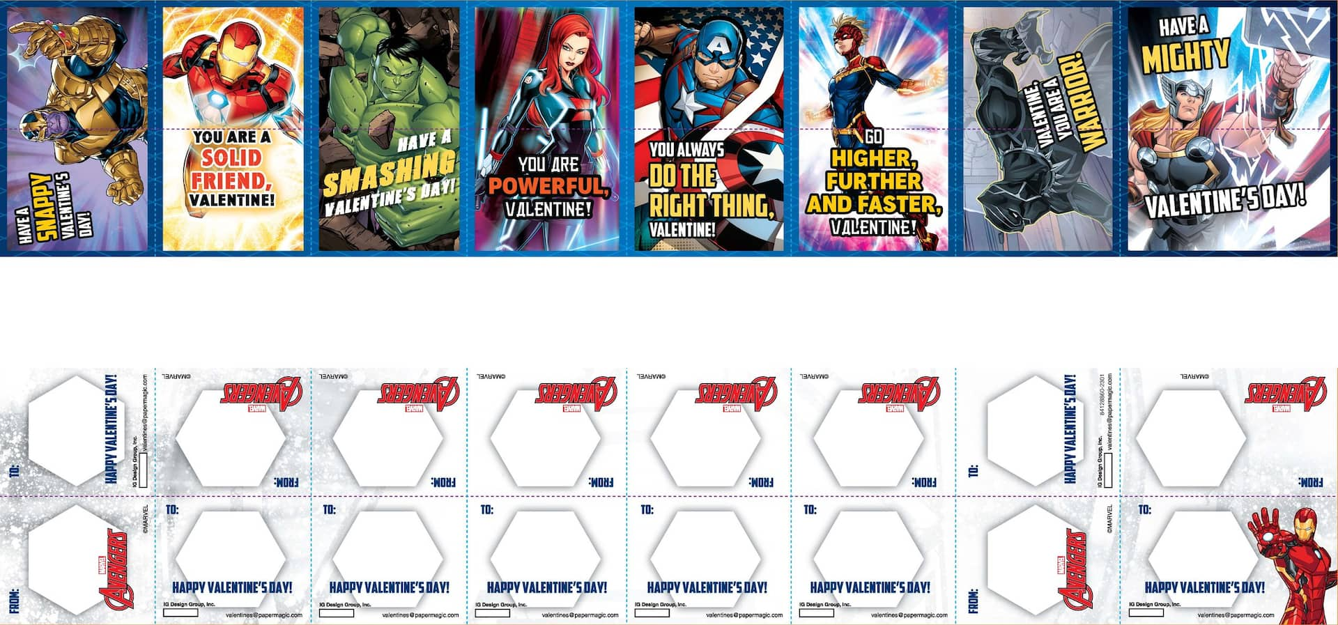 Marvel Valentine Seasonal Decor