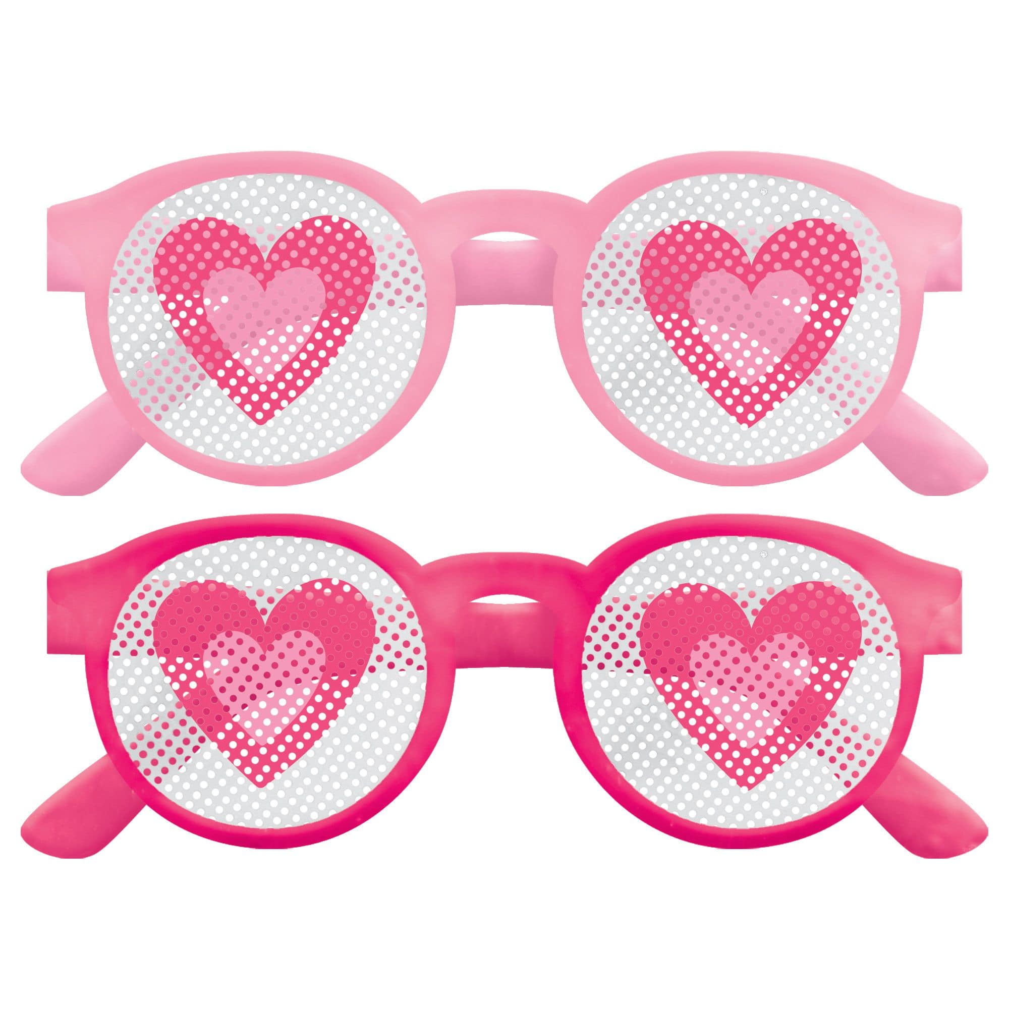 Valentine's Day Printed Glasses, 10-pk