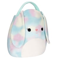 Panier en peluche à teinture sur noeud Squishmallow Elana le lapin de Pâques, 10 po Front_Three_Fourths_Angled_Right