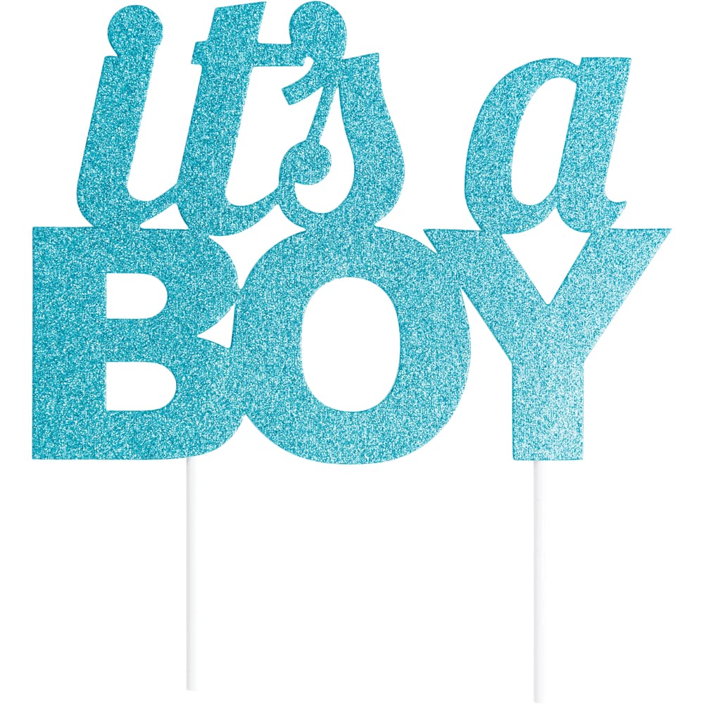 1st First Birthday Cake Bunting Banner Cake Topper for Baby Boy/Girl  Birthday Party Cake Decoration | Wish