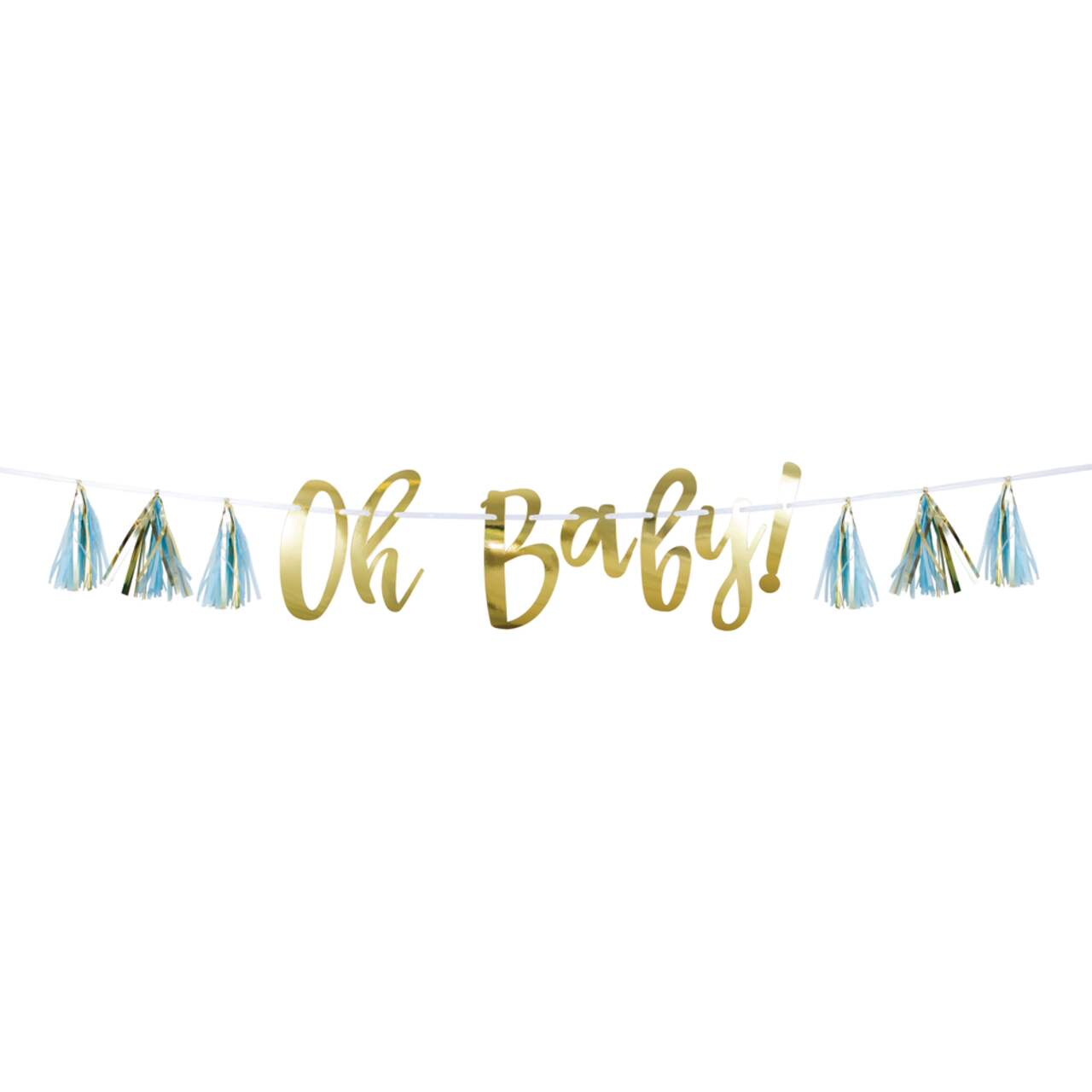 Oh baby balloon banner deals