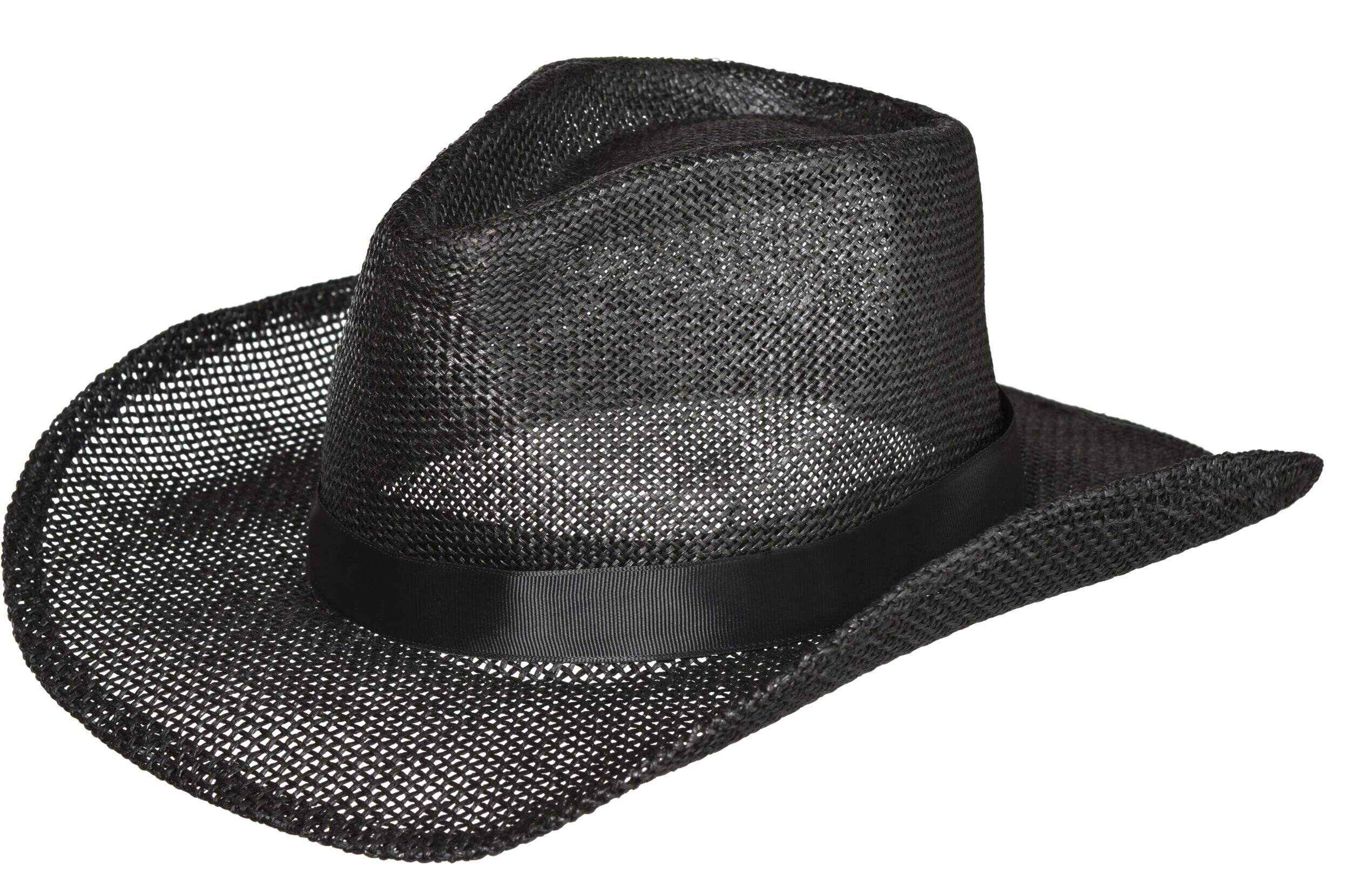 COWBOY HAT BLACK OS